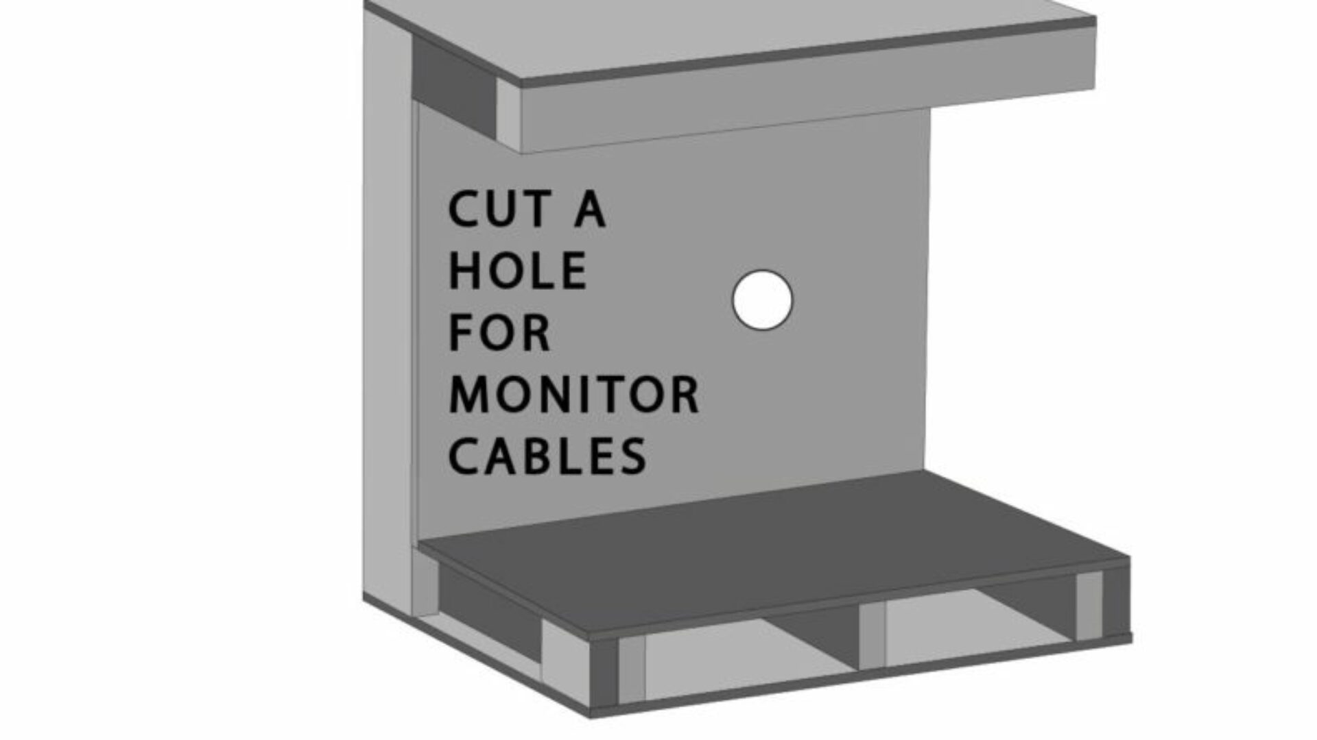 Gaming Computer Stand Hardware Instructions-13