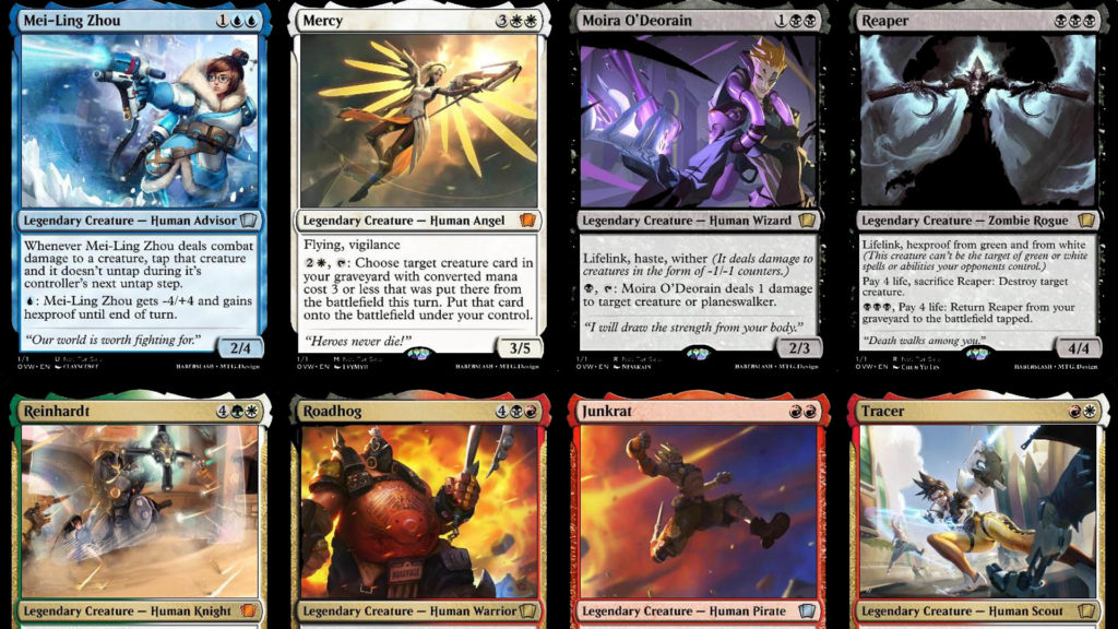 overwatch mtg cards Reaver Titan | Universes Beyond: Warhammer 40,000 Foil | Commander MTGNexus - Overwatch Heros