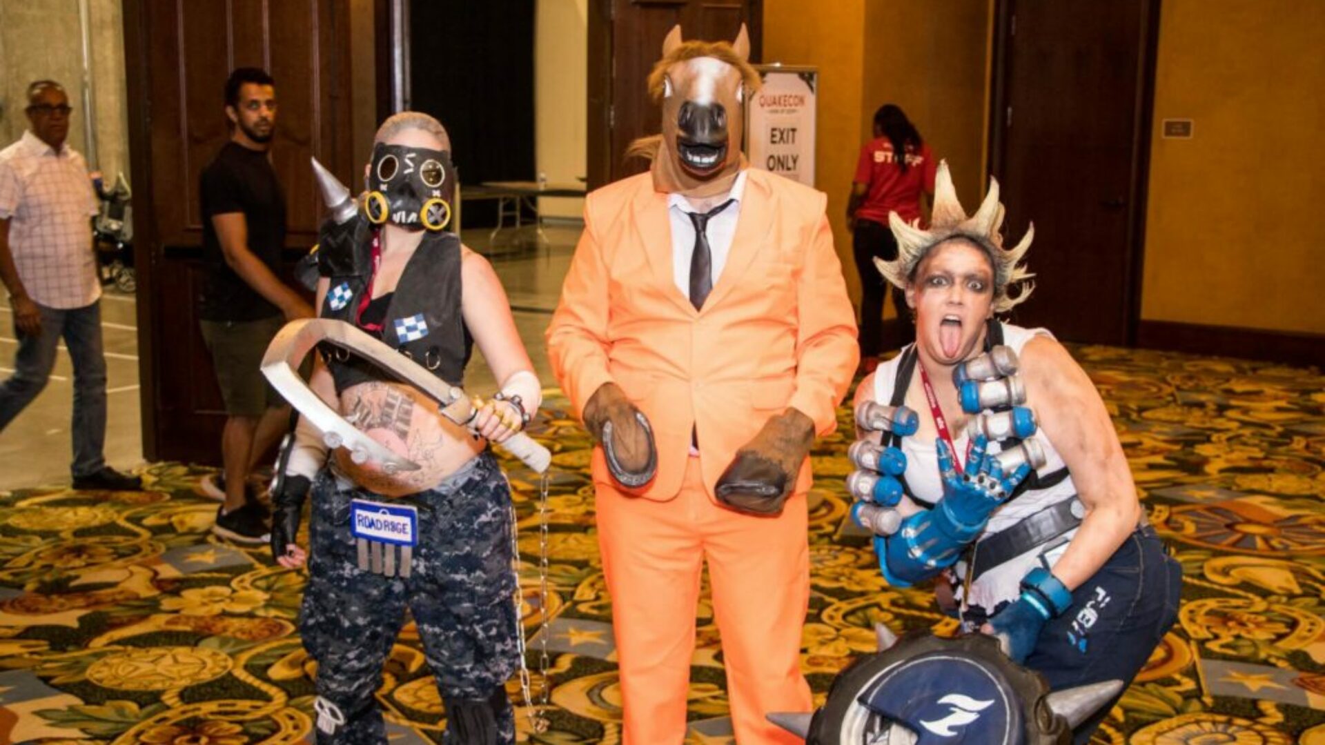 QuakeCon 2019 - My Pics - Horse - 22