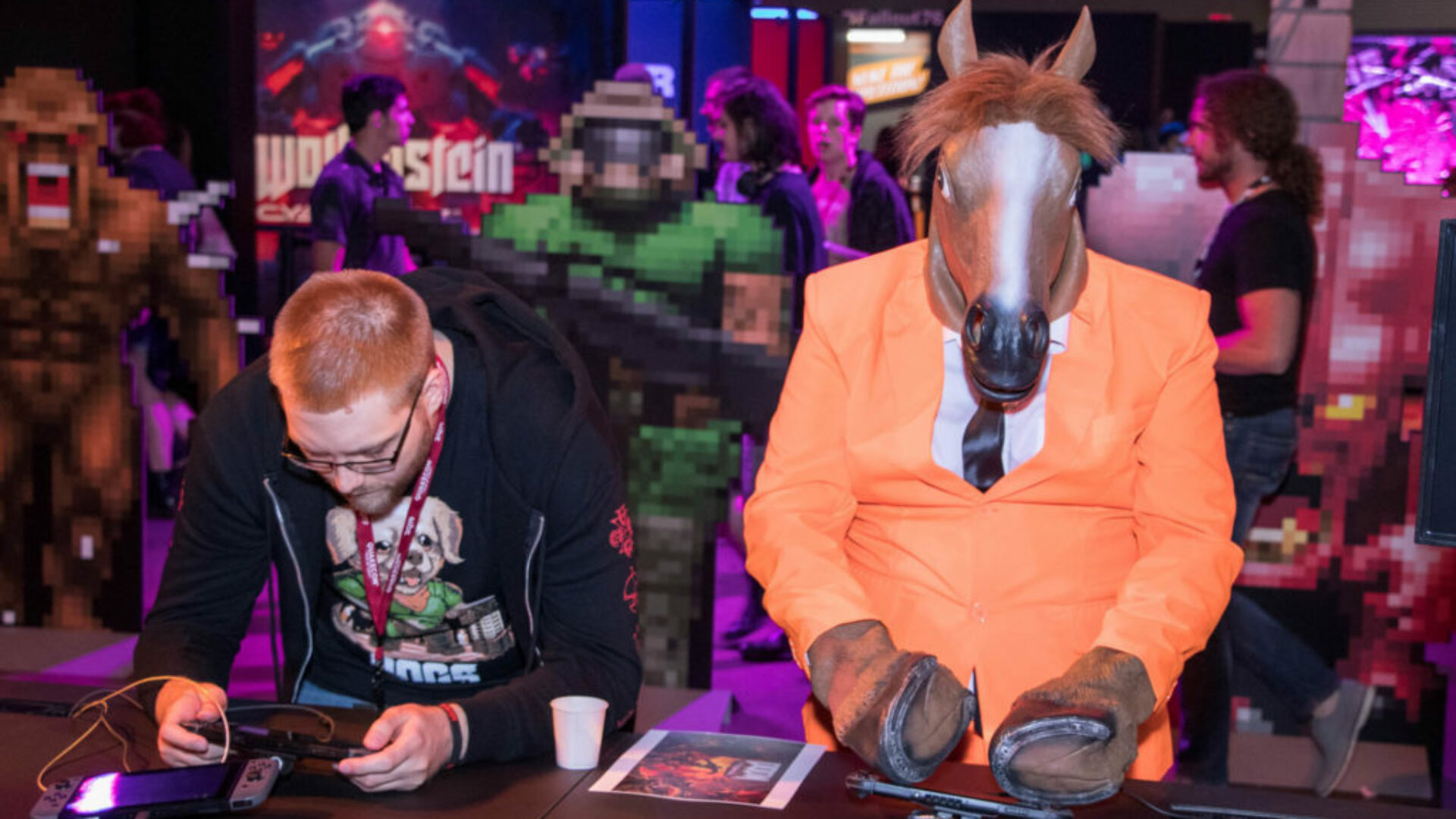 QuakeCon 2019 - My Pics - Horse - 32